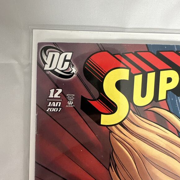 Supergirl #12 Comic DC 2007 1st Appearance Atlee New Terra Amanda Conner RARE - Picture 3 of 5